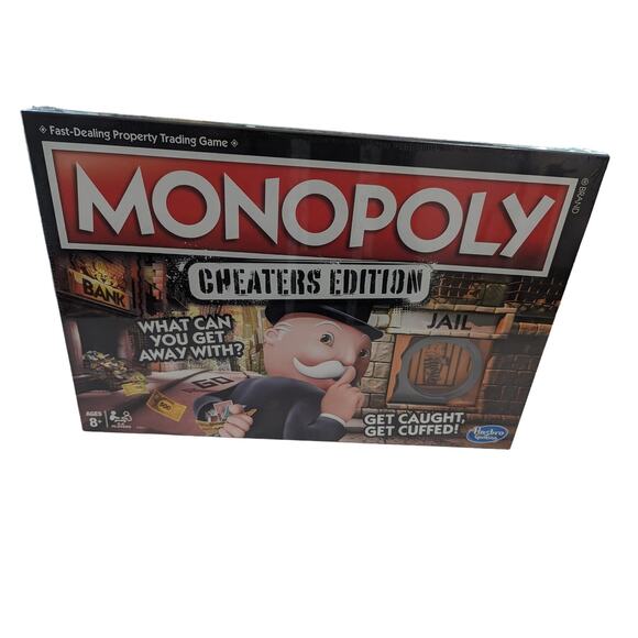 Monopoly Cheaters Edition Board Game New & Sealed in box - Picture 1 of 4